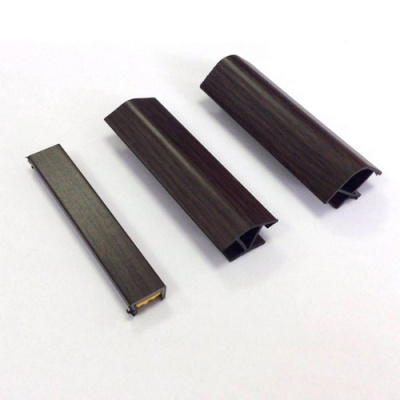 Уголок 90 и 135 к цоколю универс 100мм  венге 1105L