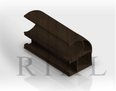 KR01 Венге красный структурный