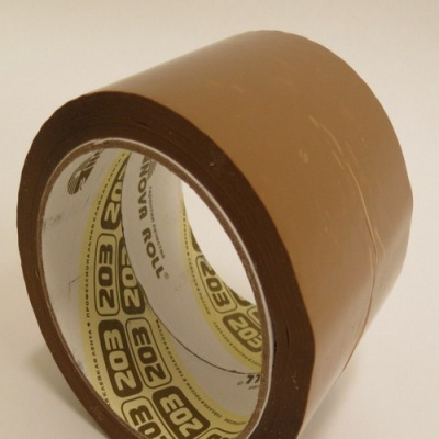 Скотч упаковочный коричневый