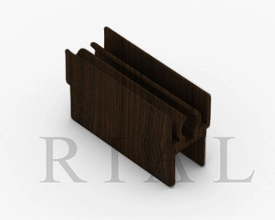 KR08 Венге красный структурный