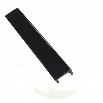 Заглушка к цоколю универ 100мм Черный глянцевый 1202