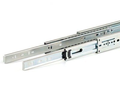 Направляющие шариковые с доводчиком 300мм (h 45)