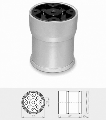 Опора № 4 Регулируемая