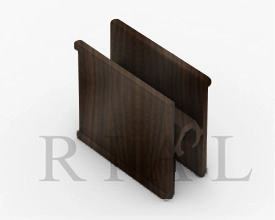 KR99 Венге красный глянец