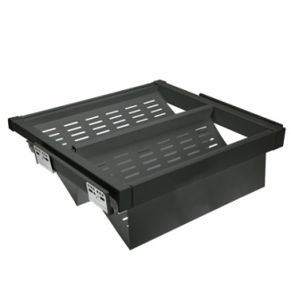 Полка для обуви перфорированная WG-POBUWM графит