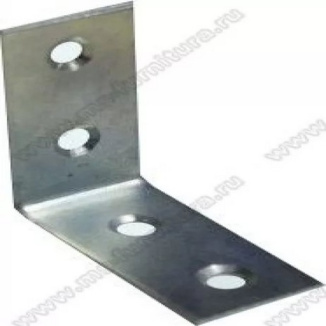 Уголок метал 40х40х17 4 отв (10шт) (600уп)