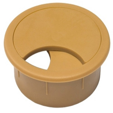 Розетка под кабель (ольха)