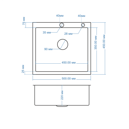 Амалет 50_45 Чертеж