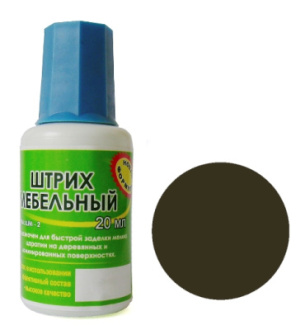 Штрих венге светлый