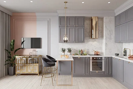 Фасады МДФ + эмаль