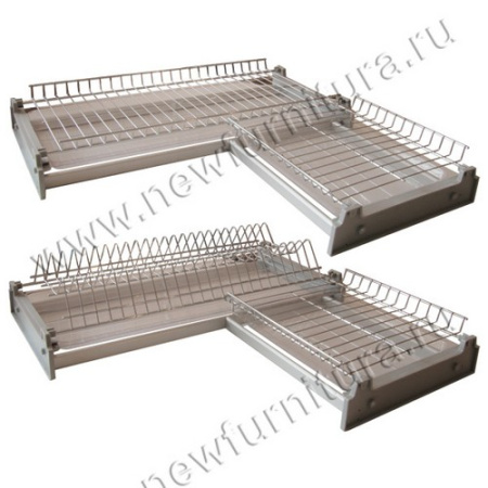 Сушка в угловую полку 565х256 белая