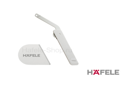 Заглушка декоративная для Free flap H 1.5 белая, левая